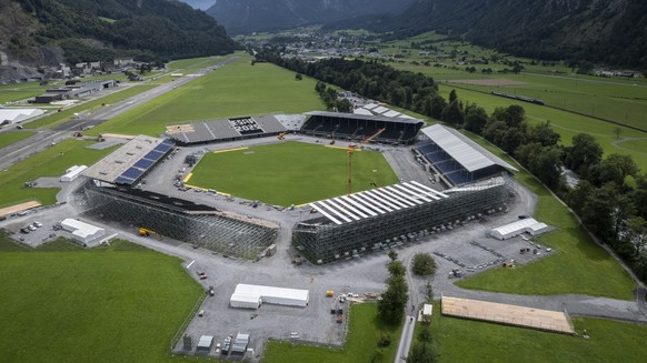 &lt;p&gt;Das grösste temporäre Sportstadion der Welt entsteht derzeit in Mollis GL für das Eidgenössische Schwing- und Älplerfest (ESAF) 2025.&lt;/p&gt;