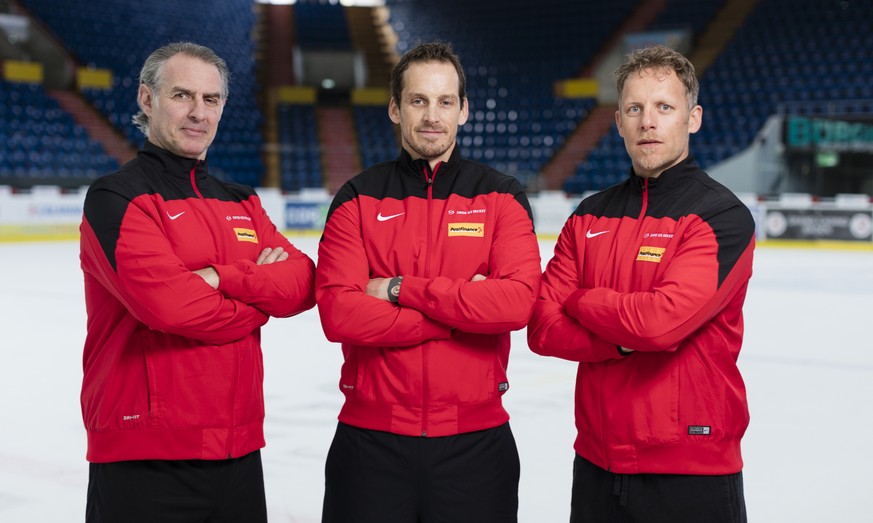 Da waren's nur noch zwei: Felix Hollenstein (l.) muss das Triumvirat verlassen. Allerdings kommt ein neuer. Wohl ein ausländischer Assistent.