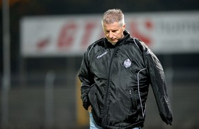 Lugano Trainer Livio Bordoli ist enttäuscht.