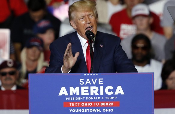 Donald Trump has to trot.
