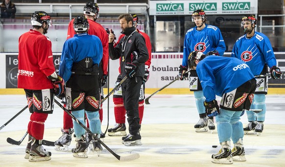 Viel Gesprächsstoff im Gottéron-Training.