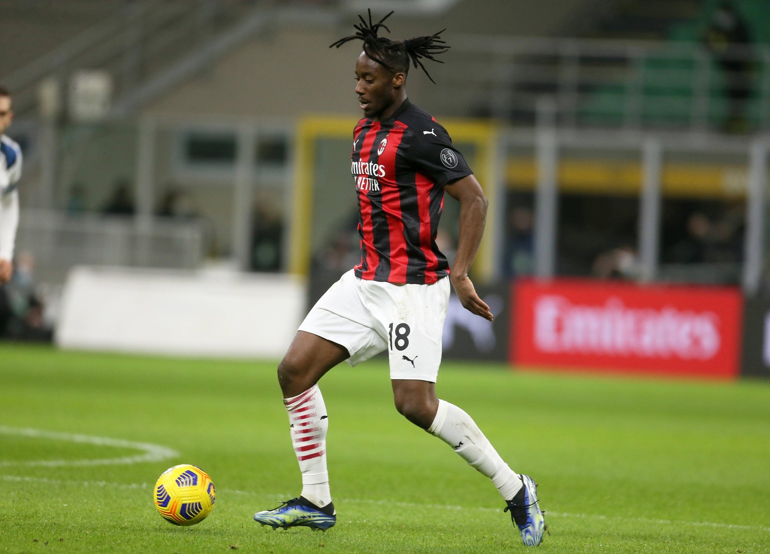 Serie A Championship 2020-21, Milan-Atalanta 0-3, SOUALIHO MEITE CAMPIONATO SERIE A 2020-21 MILAN-ATALANTA 3-0 PUBLICATIONxNOTxINxITA