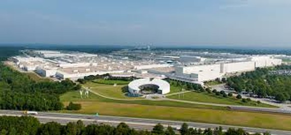 Grösser als in Bayern: das BMW-Werk in South Carolina.