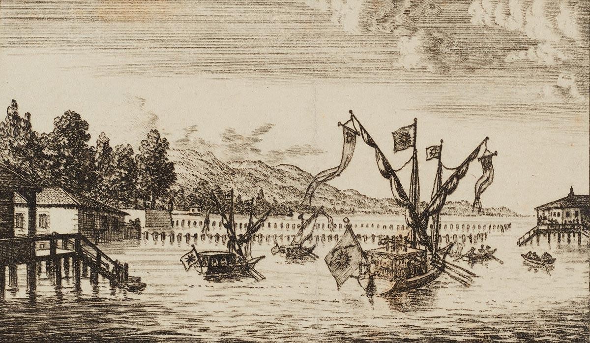 Le port de Genève tel qu'il est représenté à la fin du XVIIIe siècle.
https://commons.wikimedia.org/wiki/File:CH-NB_-_Grafiken_Orts-_und_Landschaftsansichten_-_GS-GRAF-ANSI-GE-11.tif