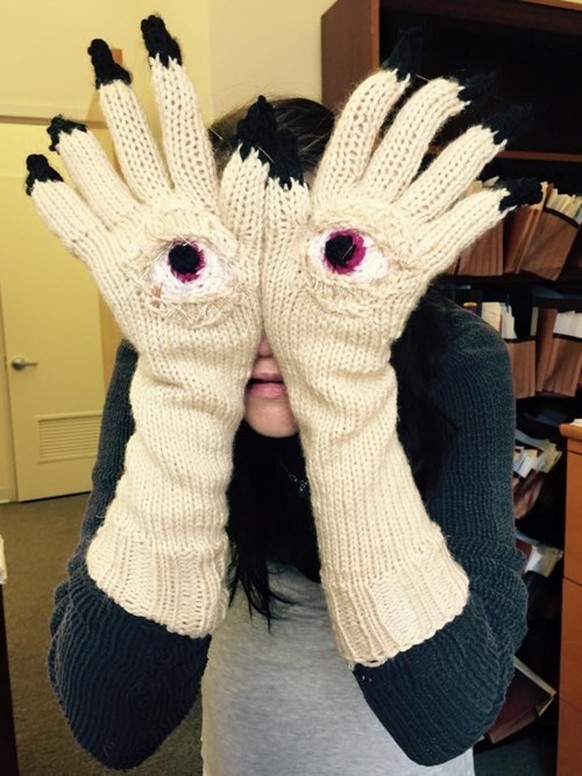 lustige Handschuhe: Pans Labyrinth.