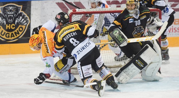 Das Lugano-Tor blieb für die Bieler meist verriegelt.