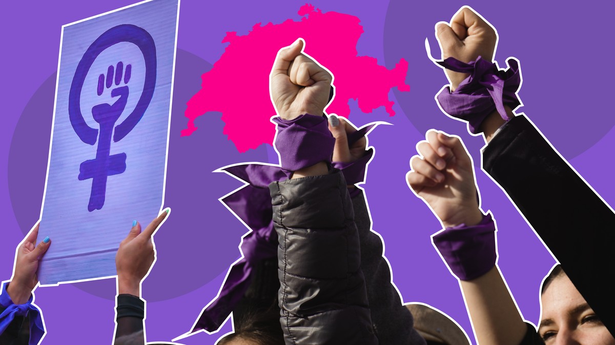 Jedes Jahr am 14. Juni findet in der Schweiz der feministische Streik statt.