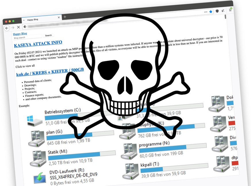 «REvil»: Das musst du zur Ransomware-Attacke auf Firmen weltweit wissen
