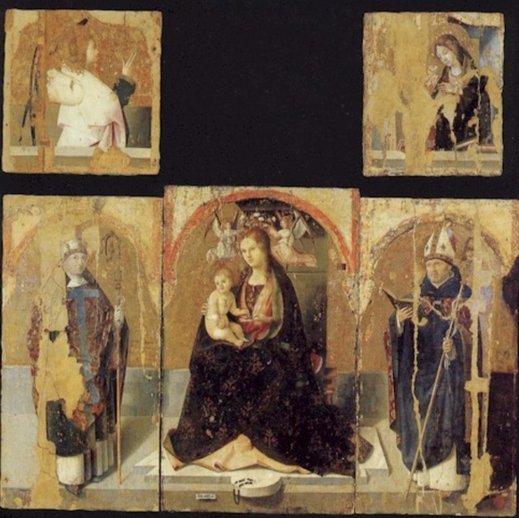 Polyptychons von San Gregorio, Antonello da Messina