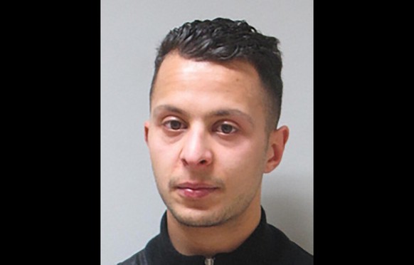 FILE - This undated image made available by Belgium Federal Police shows Salah Abdeslam, the leading suspect and the only surviving member of the nine-member attacking team that terrorized Paris, in P ...