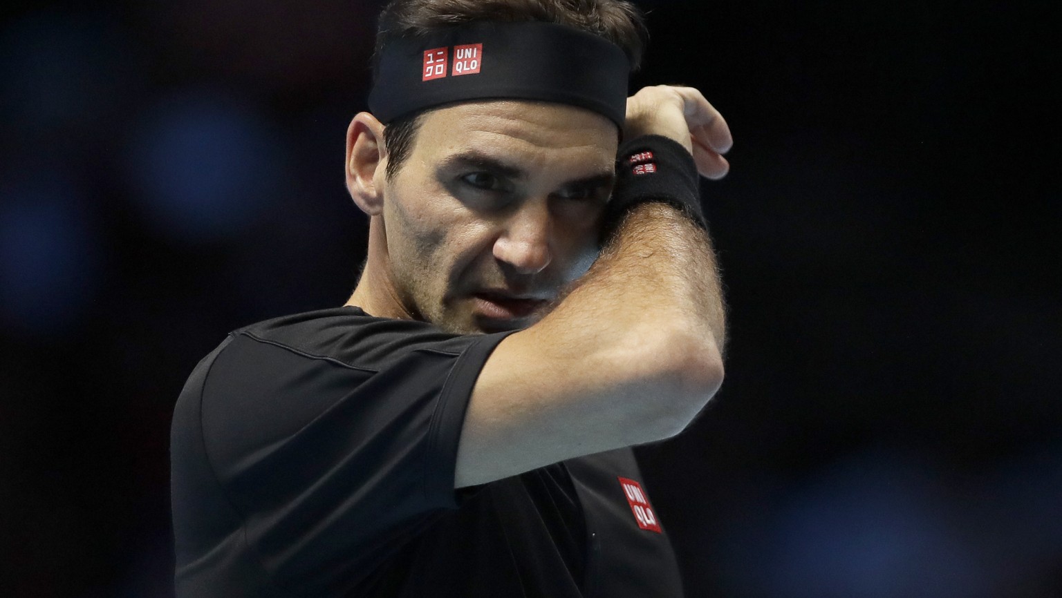 Schwache Vorhand und kein Glück bei Breakbällen – es lief nicht für Federer heute.