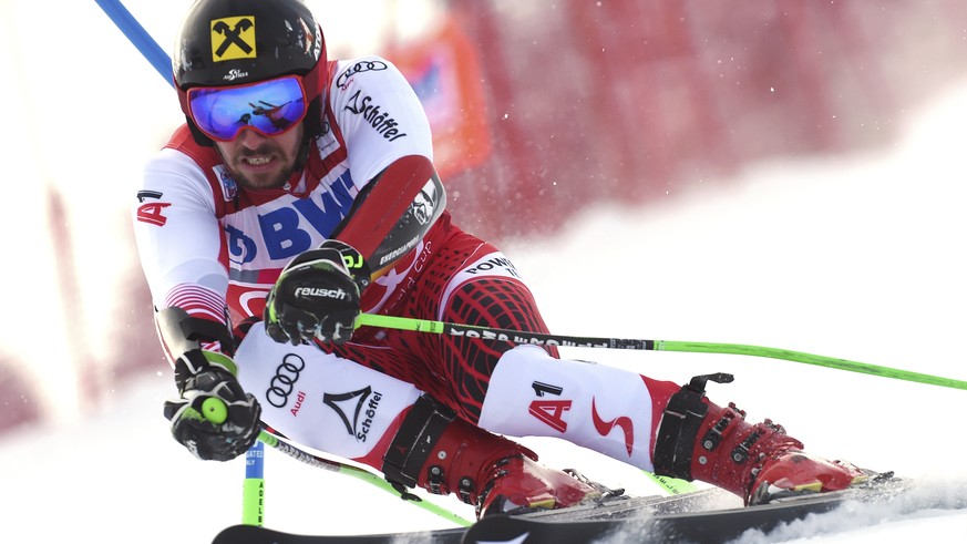 ARCHIV ? ZUM VERMUTETEN RUECKTRITT DES OESTERREICHISCHEN SKIFAHRERS MARCEL HIRSCHER STELLEN WIR IHNEN FOLGENDES BILDMATERIAL ZUR VERFUEGUNG - Austria&#039;s Marcel Hirscher competes during a ski World ...