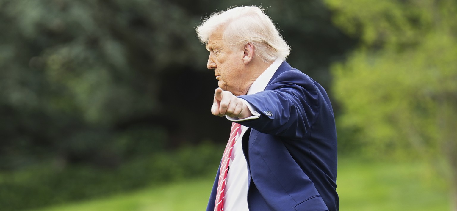 President Donald Trump walks on the South Lawn of the White House, Friday, May 30, 2025, in Washington, as he heads to Pittsburgh for a rally. (AP Photo/Jacquelyn Martin)
Donald Trump