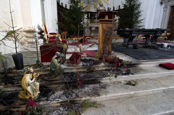 ZUR URTEILSEROEFFNUNG IM VERWAHRUNGSPROZESS GEGEN DEN BRANDSTIFTER DER ST.-URSEN-KATHEDRALE VOR DEM OBERGERICHT SOLOTHURN, STELLEN WIR IHNEN AM FREITAG, 12. AUGUST 2016, FOLGENDES ARCHIVBILD ZUR VERFU ...