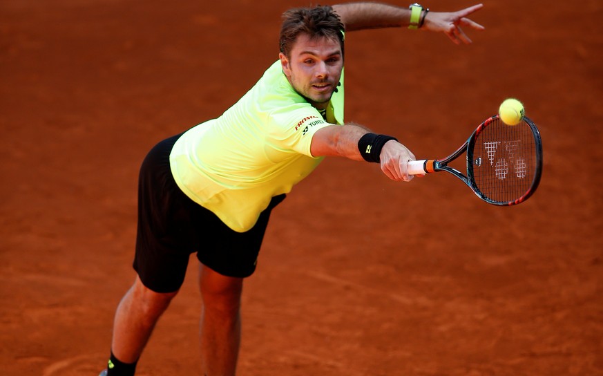 Stan Wawrinka macht sich lang, doch es nützt alles nichts.