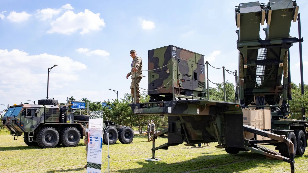 Des missiles de défense Patriot sur une base militaire américaine en Corée du Sud (photo d'archive). L'Ukraine a elle aussi un besoin urgent de ces systèmes pour se défendre contre les attaq ...