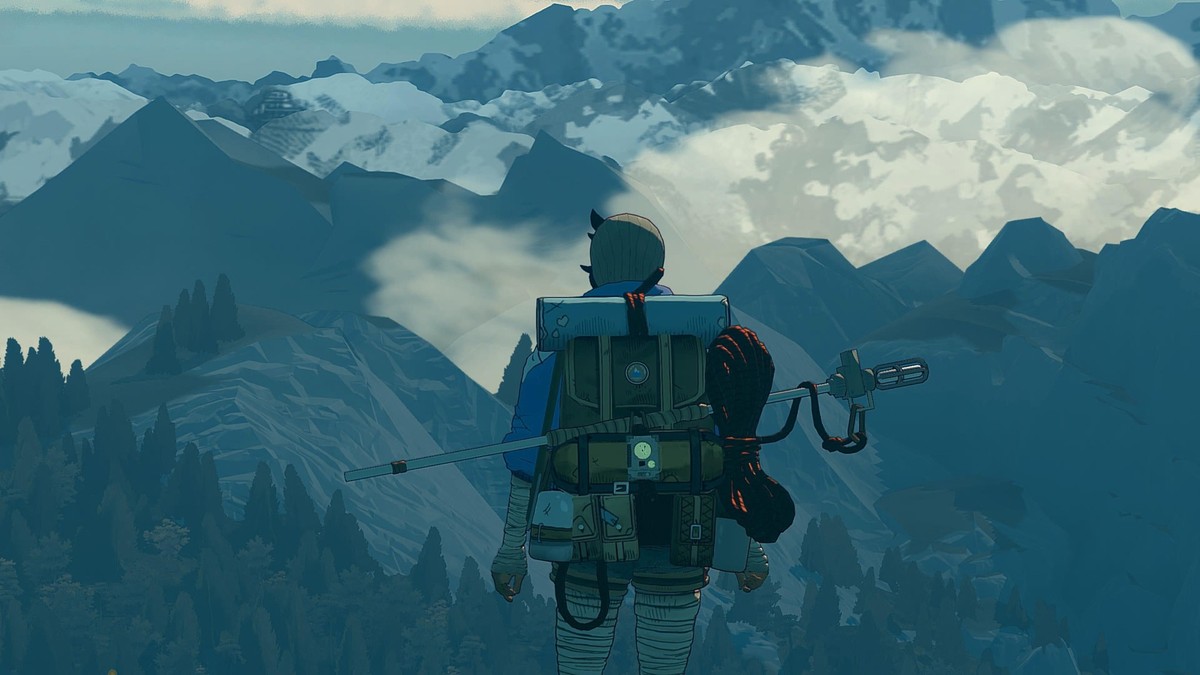 Capture d'écran du jeu vidéo «Cairn»