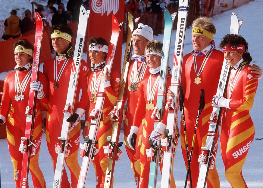 31.01.1987: So wie in Crans-Montana haben wir die Österreicher nie mehr paniert