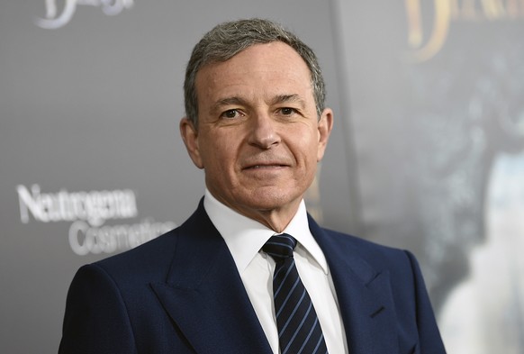 FILE - In this March 13, 2017, file photo, The Walt Disney Company CEO Robert Iger attends a special screening of Disney&#039;s &quot;Beauty and the Beast&quot; at Alice Tully Hall in New York. Iger w ...