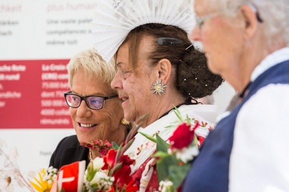 Carla Del Ponte auf dem Rütli 1. August 2016