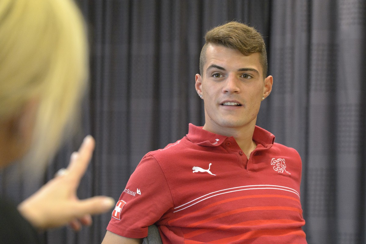 Ein entspannter Xhaka: Er plant seine Karriere Schritt für Schritt.