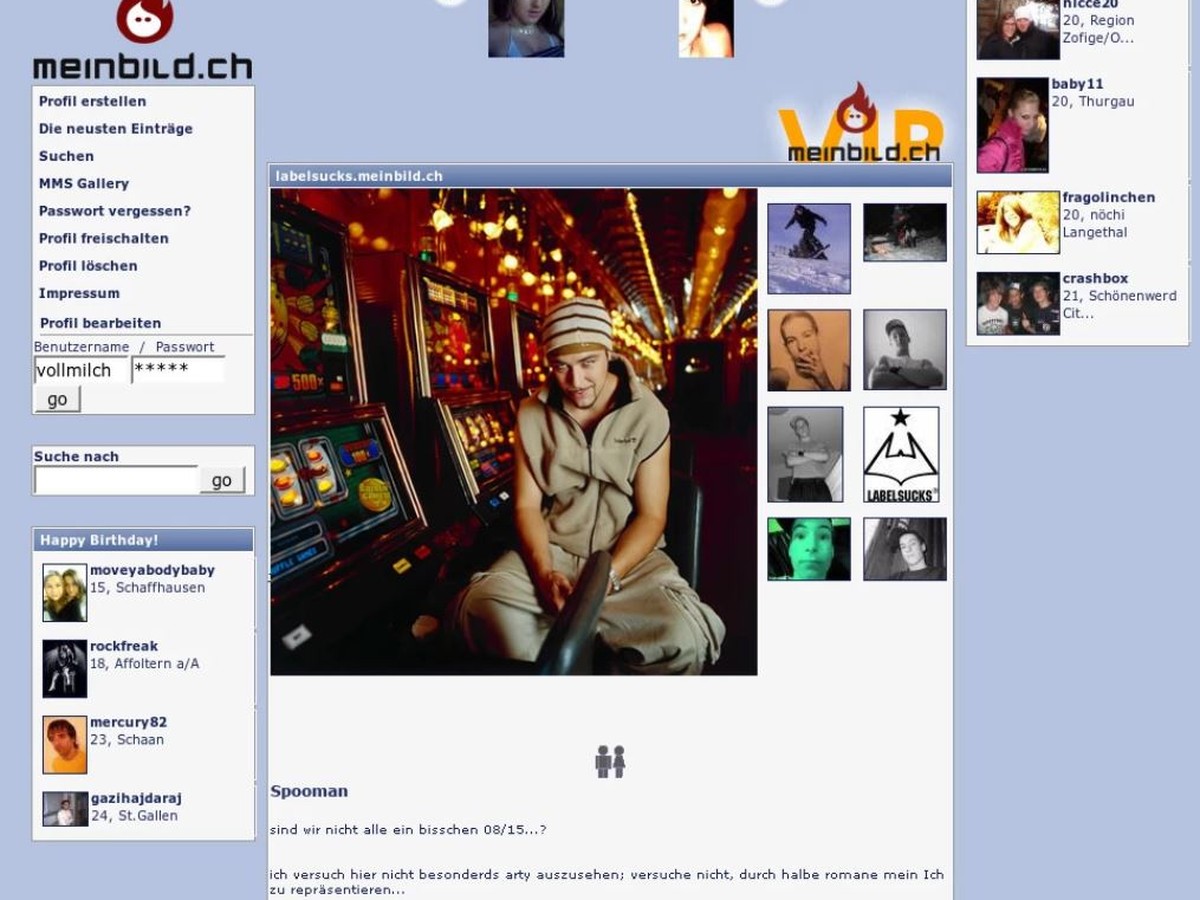 snapchat vichatter $ 7 kultige Webseiten aus unserer Jugend, die es (leider) nicht mehr gibt