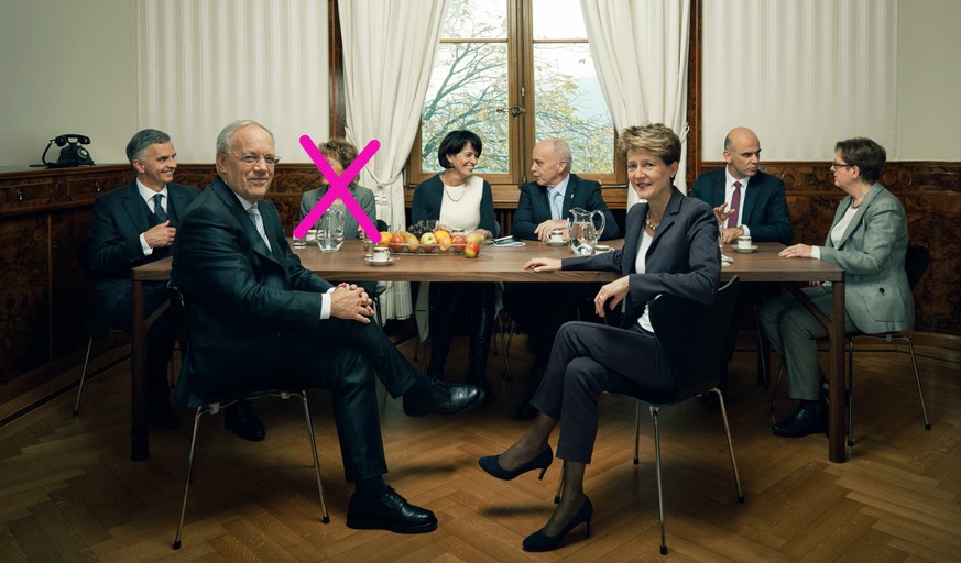 Exklusiv: Der watson-Redaktion liegt schon jetzt das neue Bundesratsfoto vor