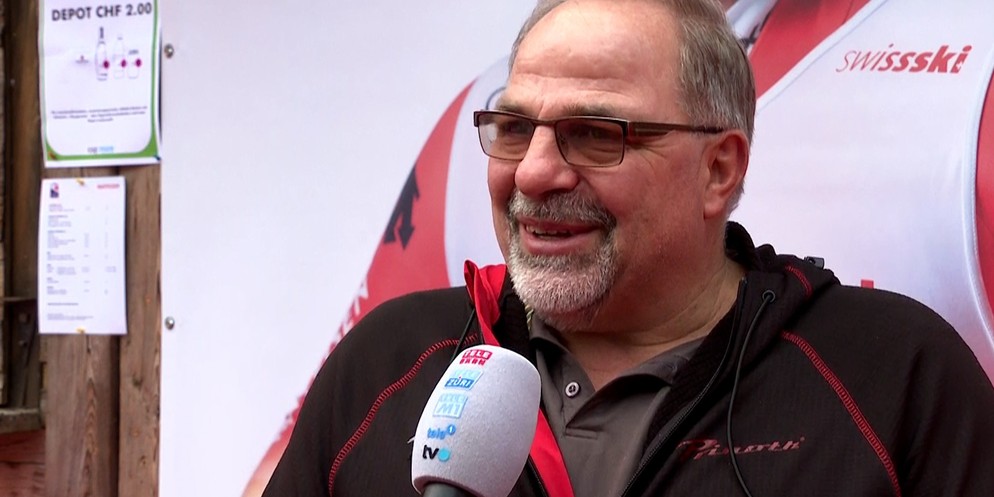 Hans Feuz, Vater von Beat Feuz, freut sich, dass Wengen einer der letzten Stationen in der Karriere seines Sohnes ist.