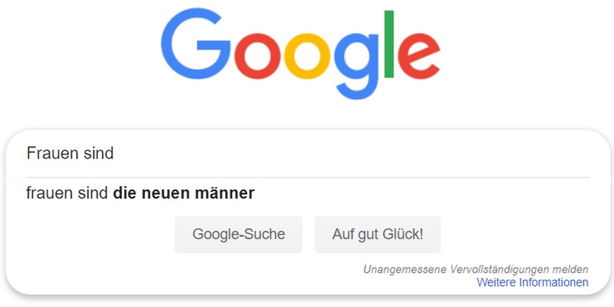 Google-Suche Frauen