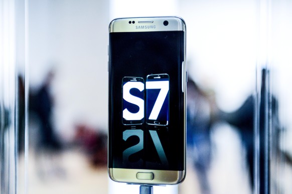 Das Galaxy S7.<br data-editable="remove">