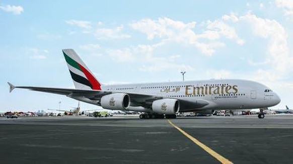 Emirates, Flugzeug