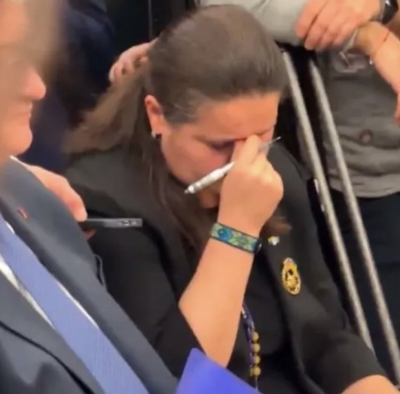 Oksana Markarova, Februar 2025 während Trump/Selenskjy