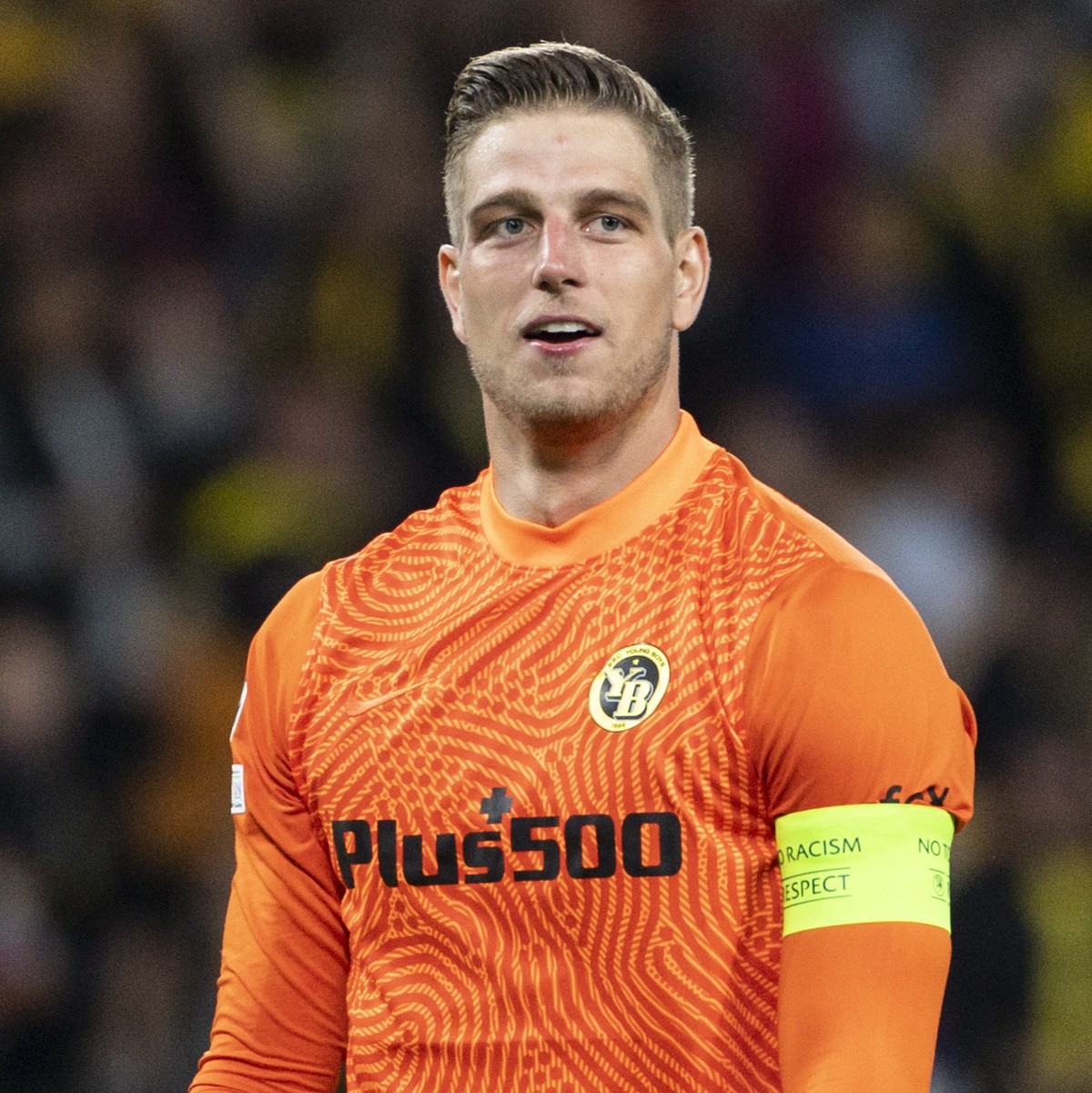 ARCHIVBILD ZUR NACHNOMINATION VON DAVID VON BALLMOOS FUER DIE NATIONALMANNSCHAFT, AM MONTAG, 4. OKTOBER 2021 - Young Boys' goalkeeper David von Ballmoos celebrates after winning the UEFA Champion ...
