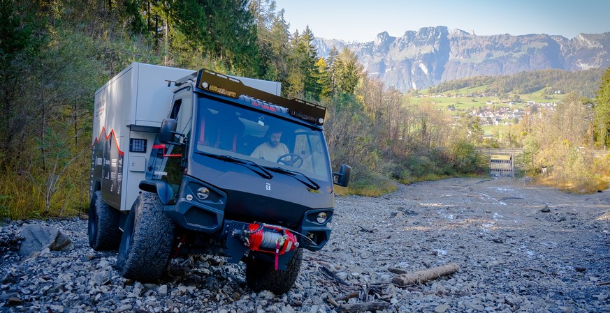 Offroad-Training in Liechtenstein.