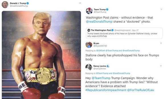 Trump geht – diese 45 Momente bleiben\nDann war da noch klein Donny&#039;s Tweet als Body-Shaper.