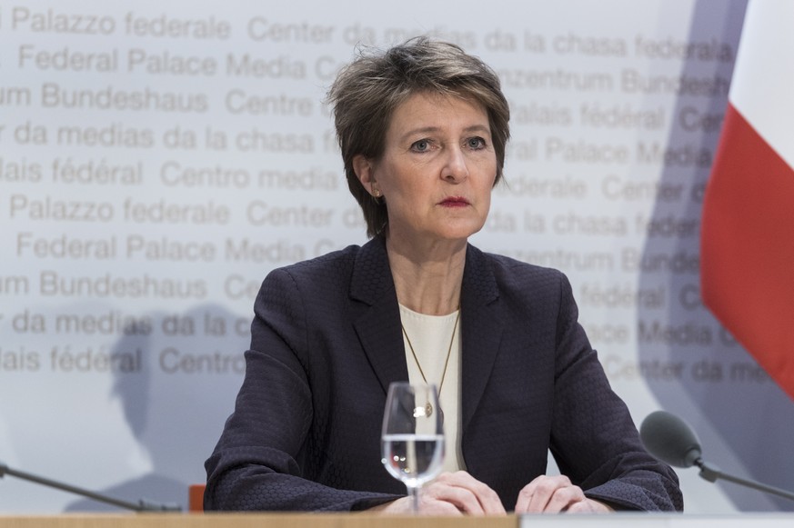 «Liebe Frau Sommaruga, rechnen Sie nicht mit Nachsicht ...»