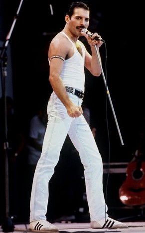 Freddie Mercury 1985.