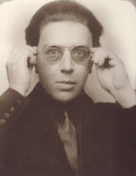Andre Breton with glasses. Found in the collection of Centre national d'art et de culture Georges Pompidou, Paris. (Photo by Fine Art Images/Heritage Images/Getty Images)
