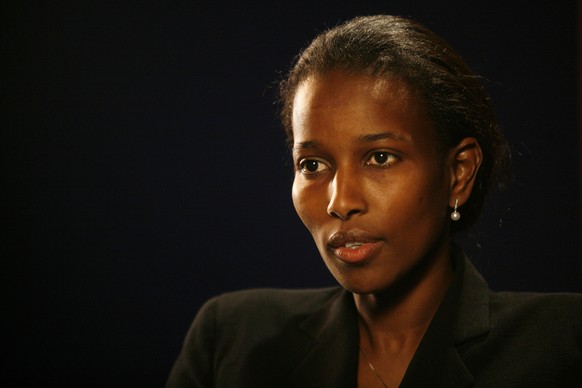 In this Monday, Feb. 5, 2007 photo, Ayaan Hirsi Ali, writer of the film &quot;Submission,&quot; which criticized the treatment of women in traditional Islam and led to the murder of Dutch film directo ...