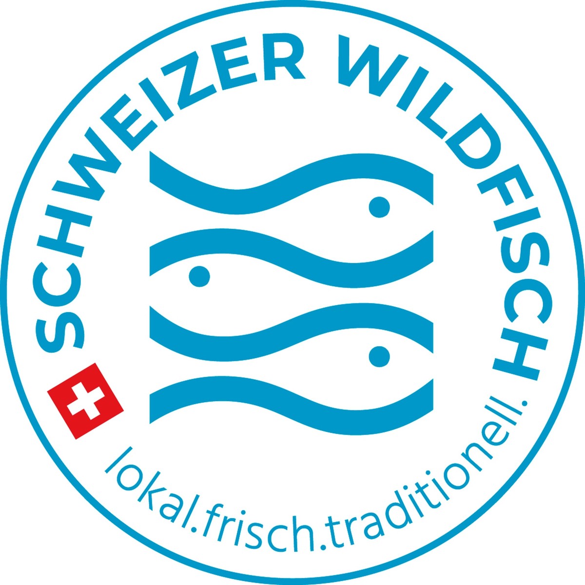 Schweizer Wildfisch Logo.