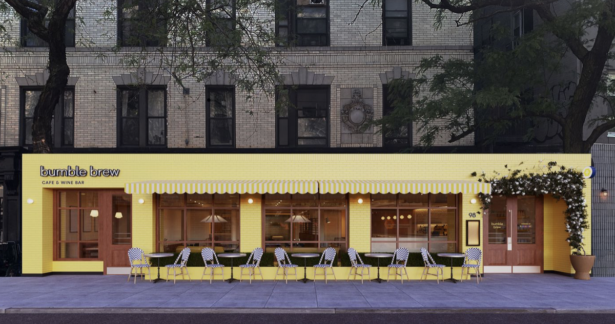 bumble brew café restaurant application rencontre New-York