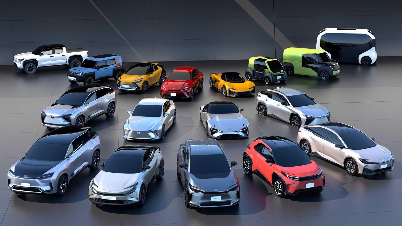 Toyota plant eine Grossoffensive für batterieelektrische Fahrzeuge.