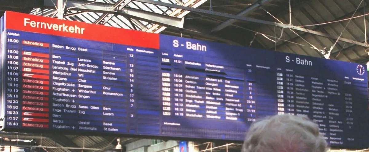 SBB-Tafel: Eine Ikone: Eine mechanische Anzeigetafel war im Zürcher HB bis 2015 in Betrieb