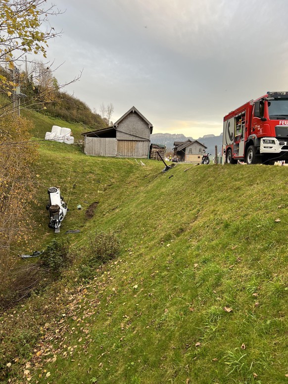 Der Unfallort aus anderer Perspektive.