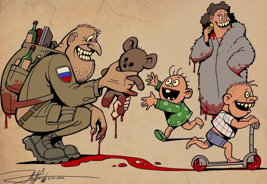 30 schonungslos ehrliche Karikaturen, die Putin-Versteher besser nicht anschauen sollten