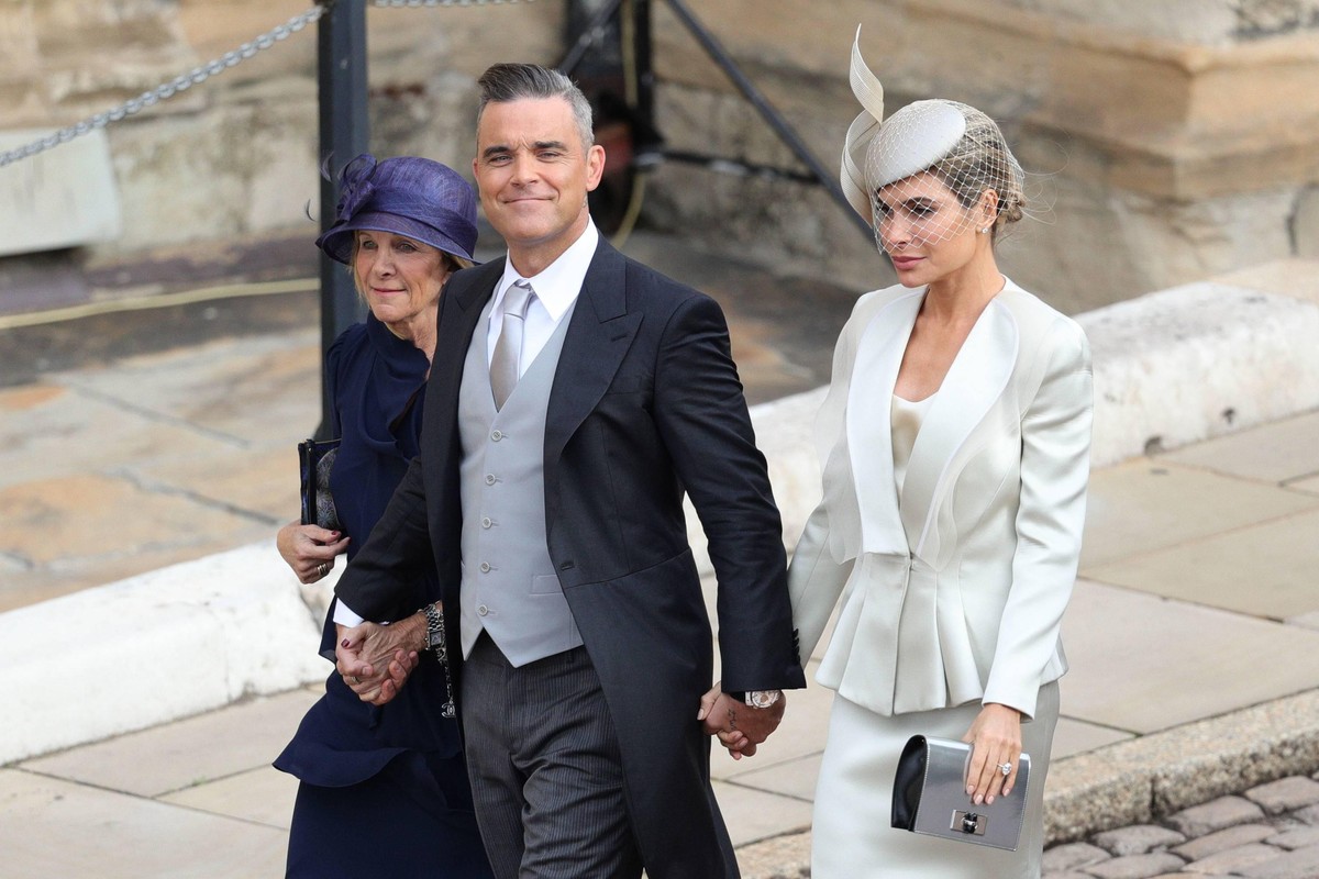 Robbie Williams &amp;amp; Ayda Field &amp;amp; Schwiegermutter 2018