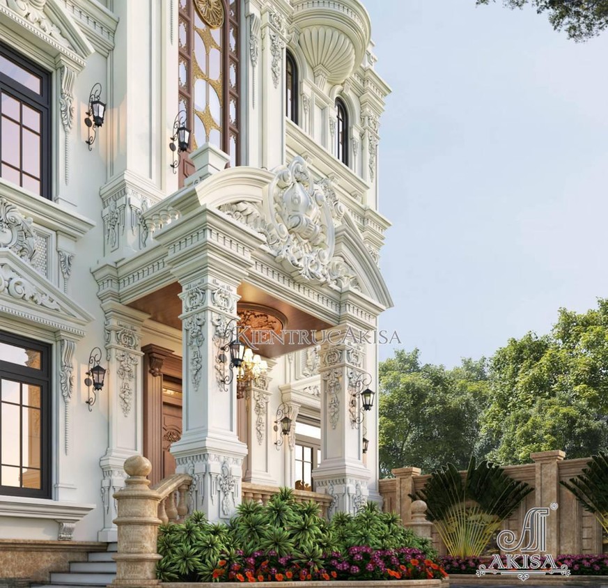 Fake französische McMansions villen architektur vietnam 
https://akisa.vn/thiet-ke-biet-thu/biet-thu-co-dien-phap