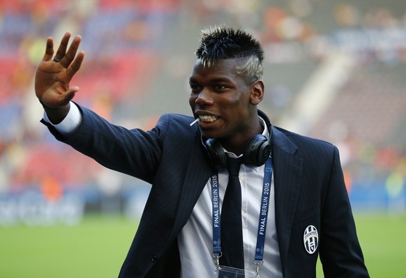 Football - FC Barcelona v Juventus - UEFA Champions League Final - Olympiastadion, Berlin, Germany - 6/6/15
Juventus&#039; Paul Pogba before the match
Reuters / Darren Staples