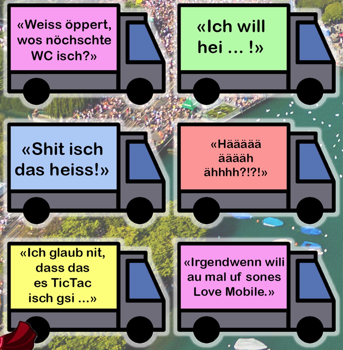 Street Parade Bullshitbingo