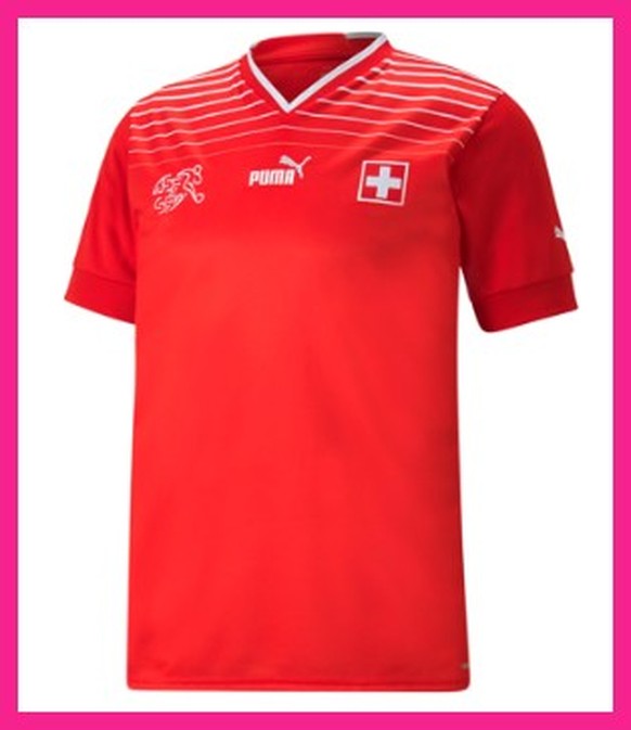 WM-Trikot-Gewinner: Schweiz